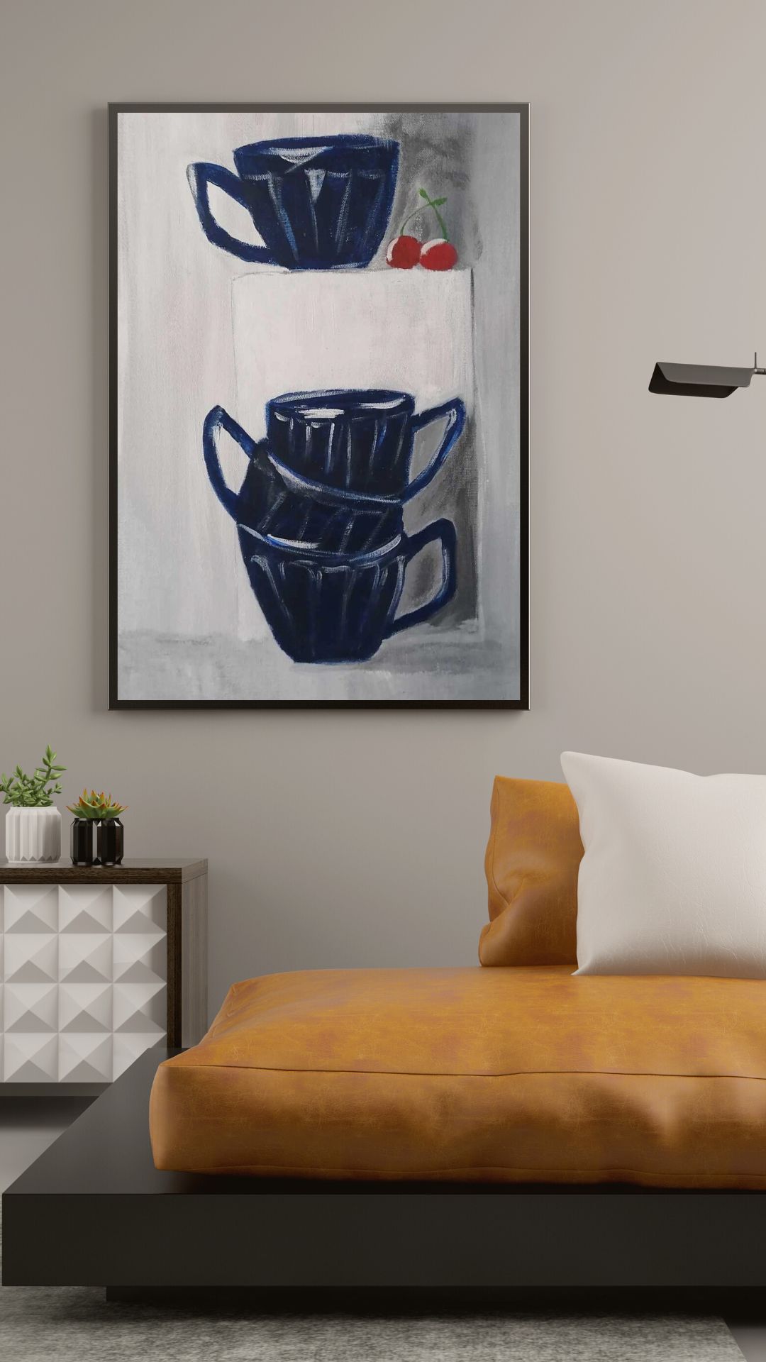 Natüürmort "Kohvitasside koosolek" - Image 2