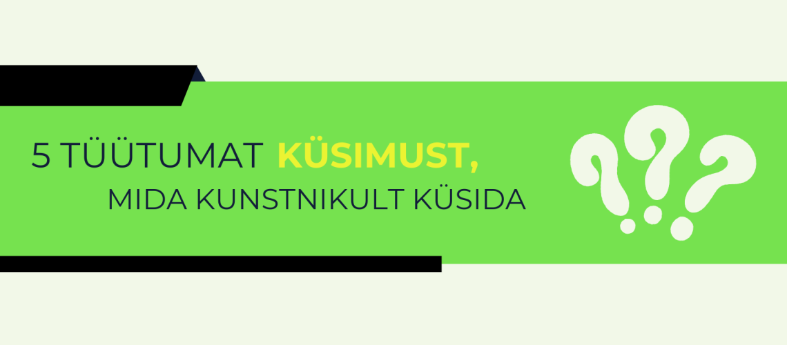 5 tüütumat küsimust mida kunstnikult küsida